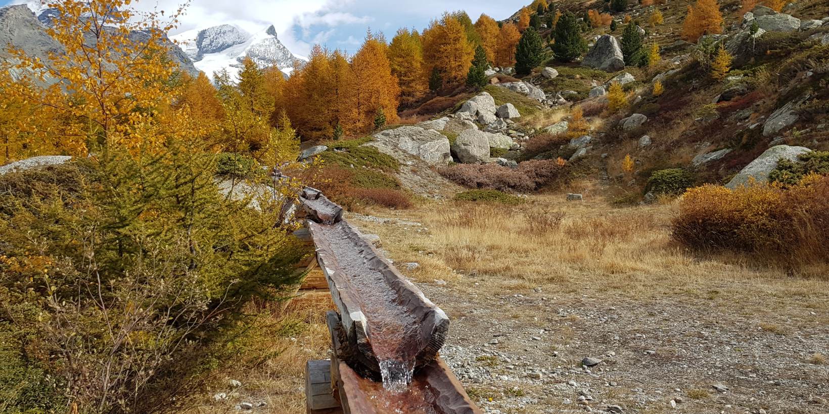 Conduites d'eau (bisses) en Valais